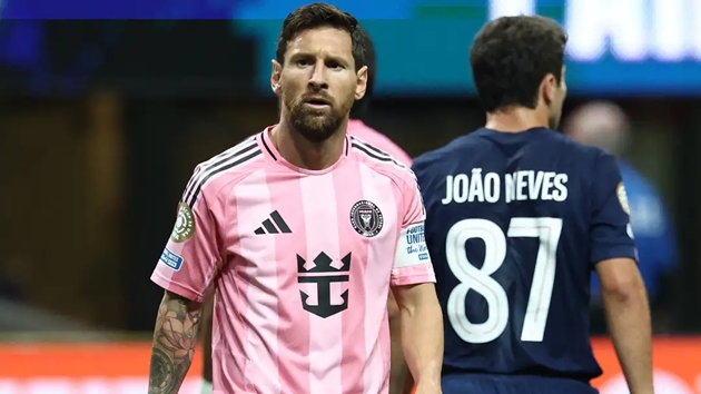 Bị chế nhạo, suýt choảng đồng đội cũ: Messi bất lực trong ngày PSG ‘nghiền nát’ Inter Miami