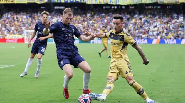 Đội bán chuyên Auckland bất ngờ cầm chân Boca tại Club World Cup