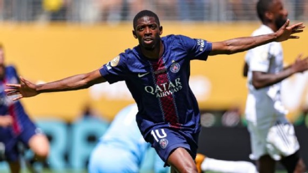 Enrique: “Dembele ở trạng thái tốt nhất”