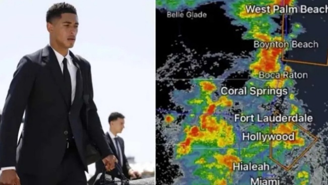 Kế hoạch họp báo của Real bị hủy vì bão lớn ở Mỹ