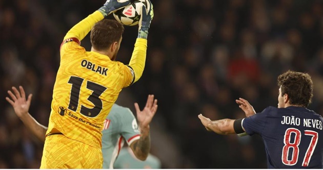 Chạm trán hàng công PSG: Thử thách cực đại cho Jan Oblak