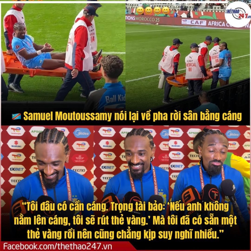 Độc lạ châu Phi: Trọng tài dọa đuổi cầu thủ nếu không lên cáng rời sân