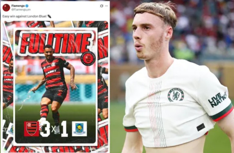 Flamengo chế giễu Chelsea sau trận thua 1-3
