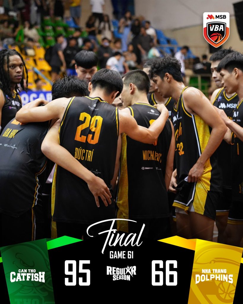 Kết quả VBA 2025 Game 61: Xác định 2 cặp bán kết