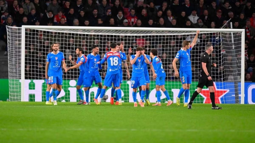 Ngược dòng ngoạn mục, Atletico Madrid lọt top 8 châu Âu
