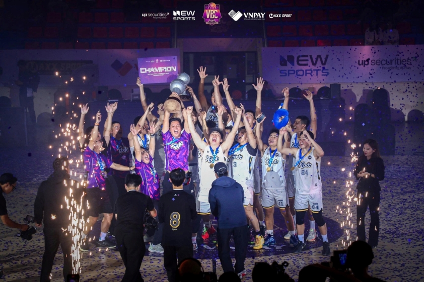 Nhà vô địch Vietnam Pro-Am Basketball Championship 2025 chính thức lộ diện