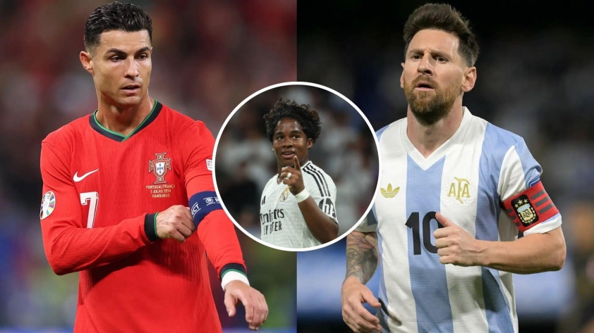 Ronaldo hay Messi? Thần đồng Endrick lựa chọn người xuất sắc hơn